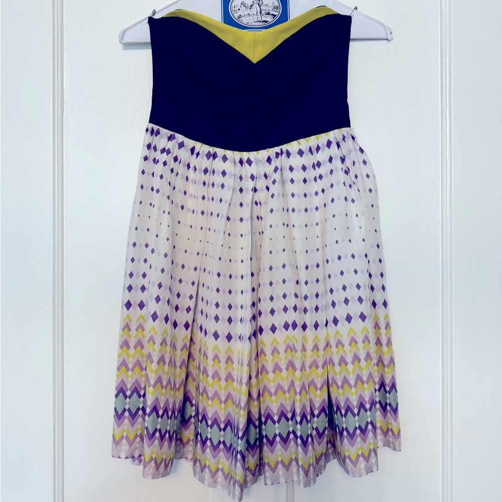 Colorful Hype mini dress, size 0